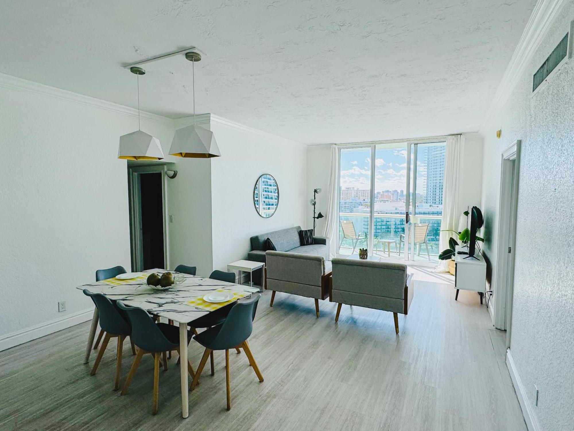 Miami Hollywood Great Two Bedroom Apartment With Channel View 006-22Bvic Buitenkant foto