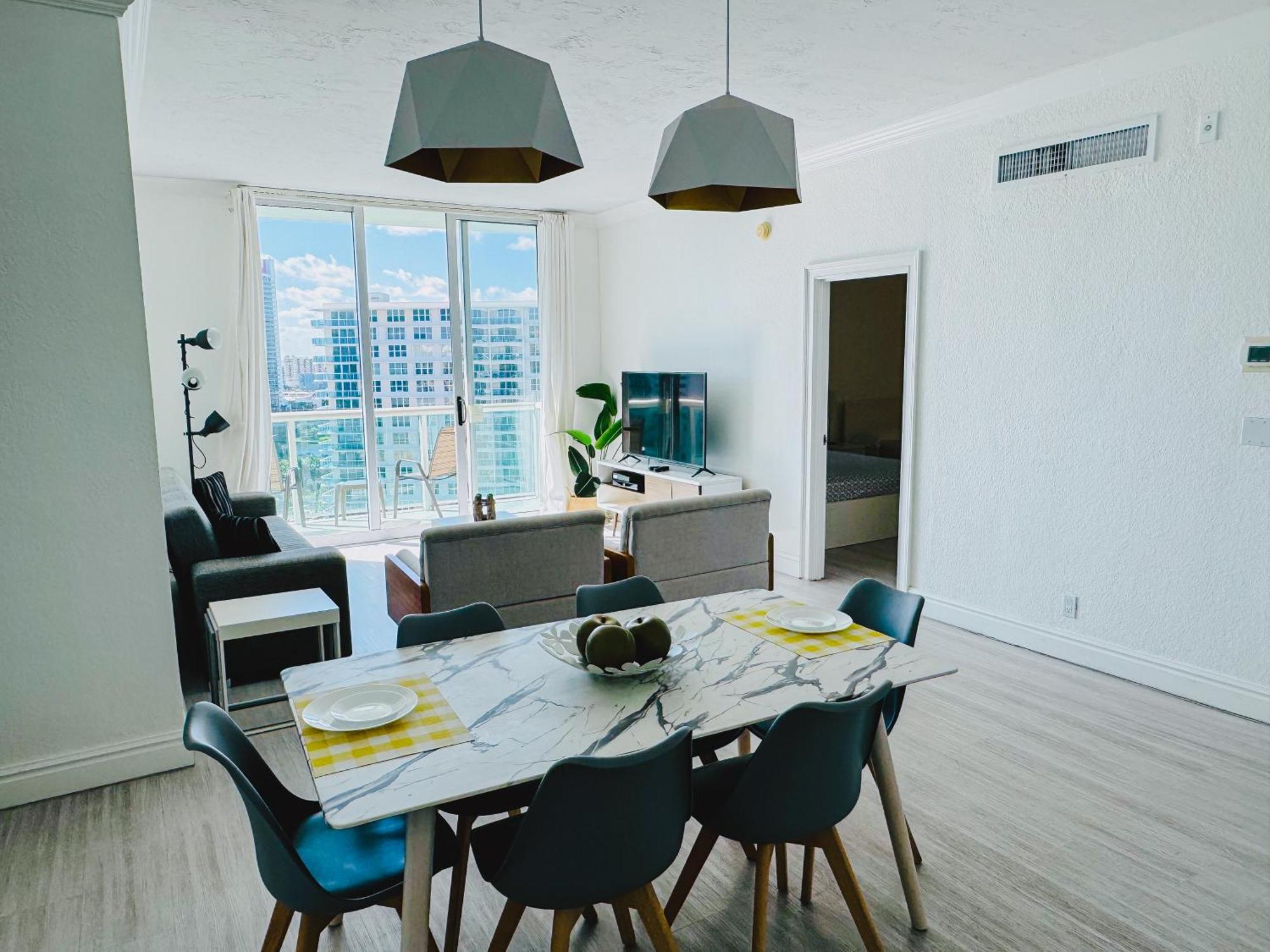 Miami Hollywood Great Two Bedroom Apartment With Channel View 006-22Bvic Buitenkant foto